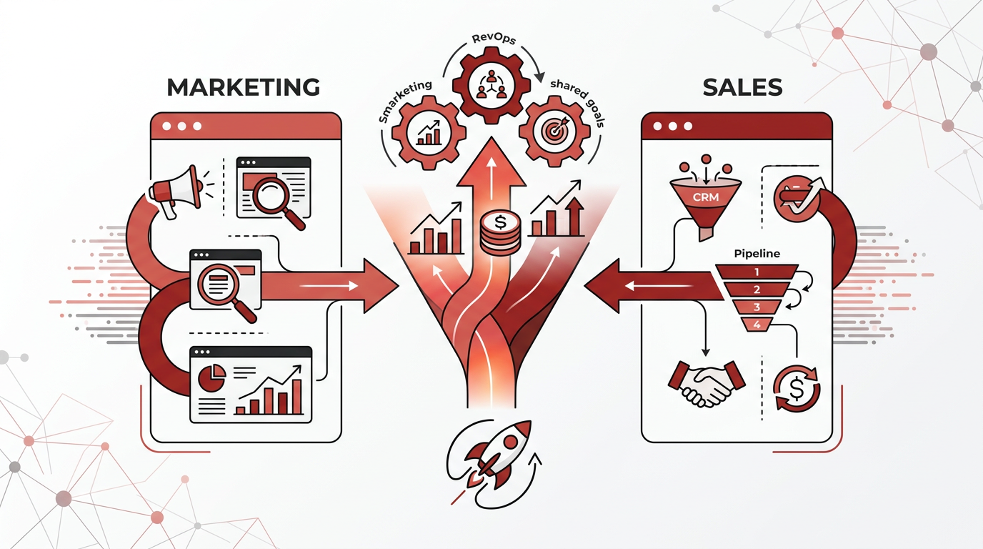 Alignement Marketing Vente 2026 : Clé de Croissance B2B