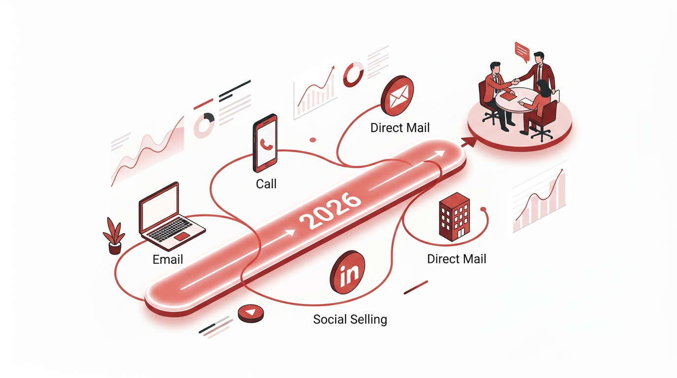Prospection Multicanale 2026 : Orchestrez vos points de contact gagnants