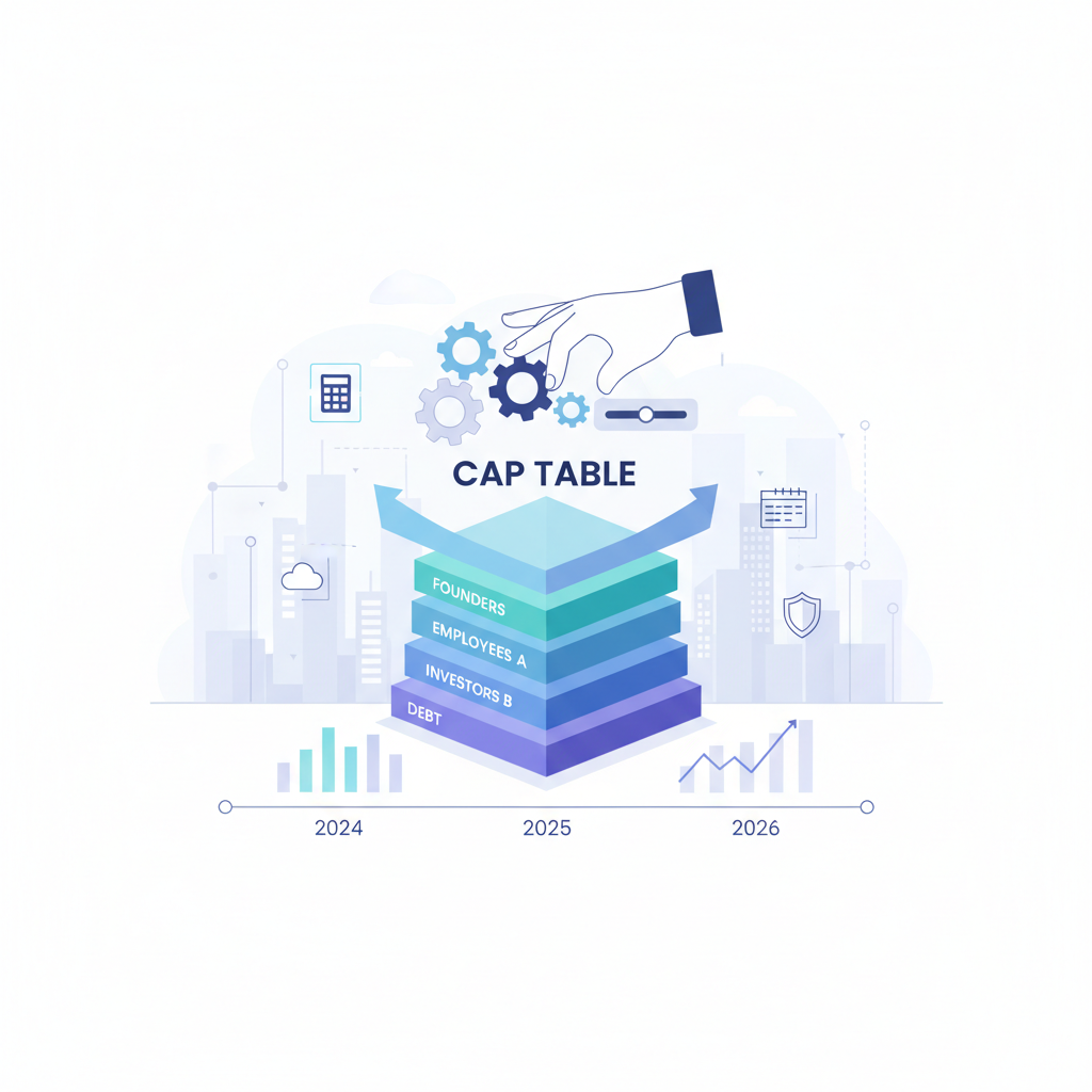 Domine su tabla de capitalización en 2026: retos clave
