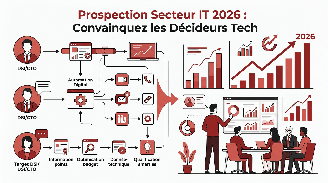 Prospection Secteur IT 2026 : Convainquez les Décideurs Tech