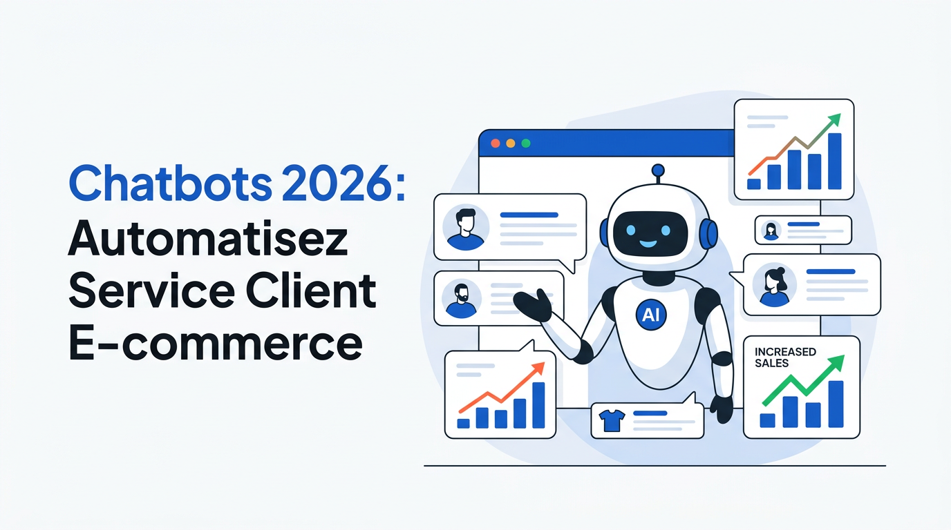 Chatbots 2026 : Automatisez Service Client E-commerce