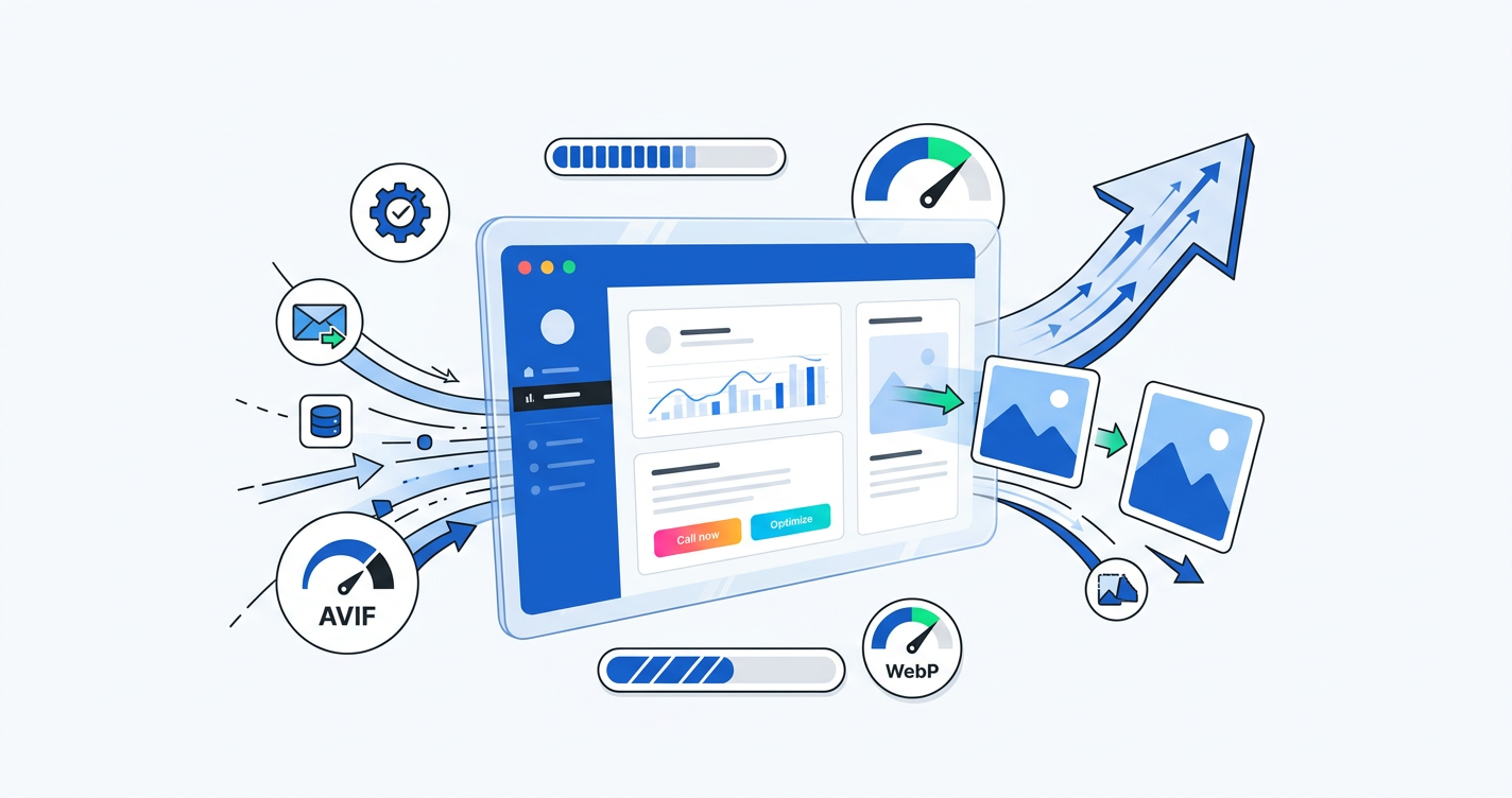 Images Web 2026: Site Ultra-Rapide avec Formats Modernes