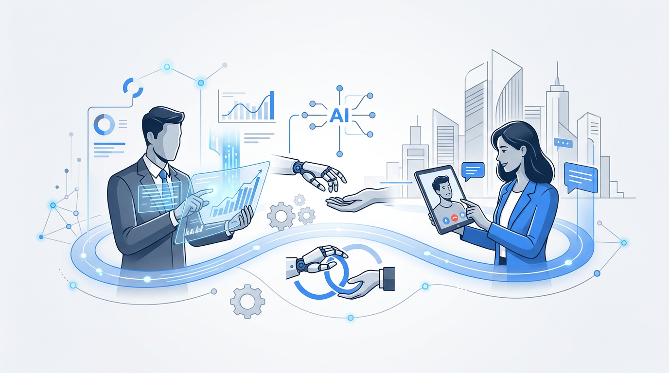 Vente & IA: Automatiser son Cycle Commercial 2026 sans Perdre l'Humain