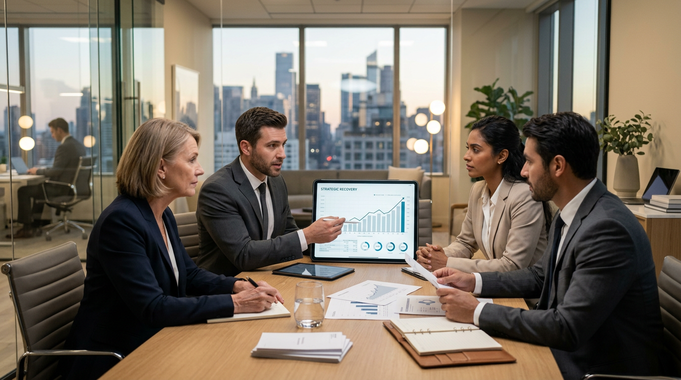 Reestructuración de deuda en dificultades: excelencia en la recuperación empresarial