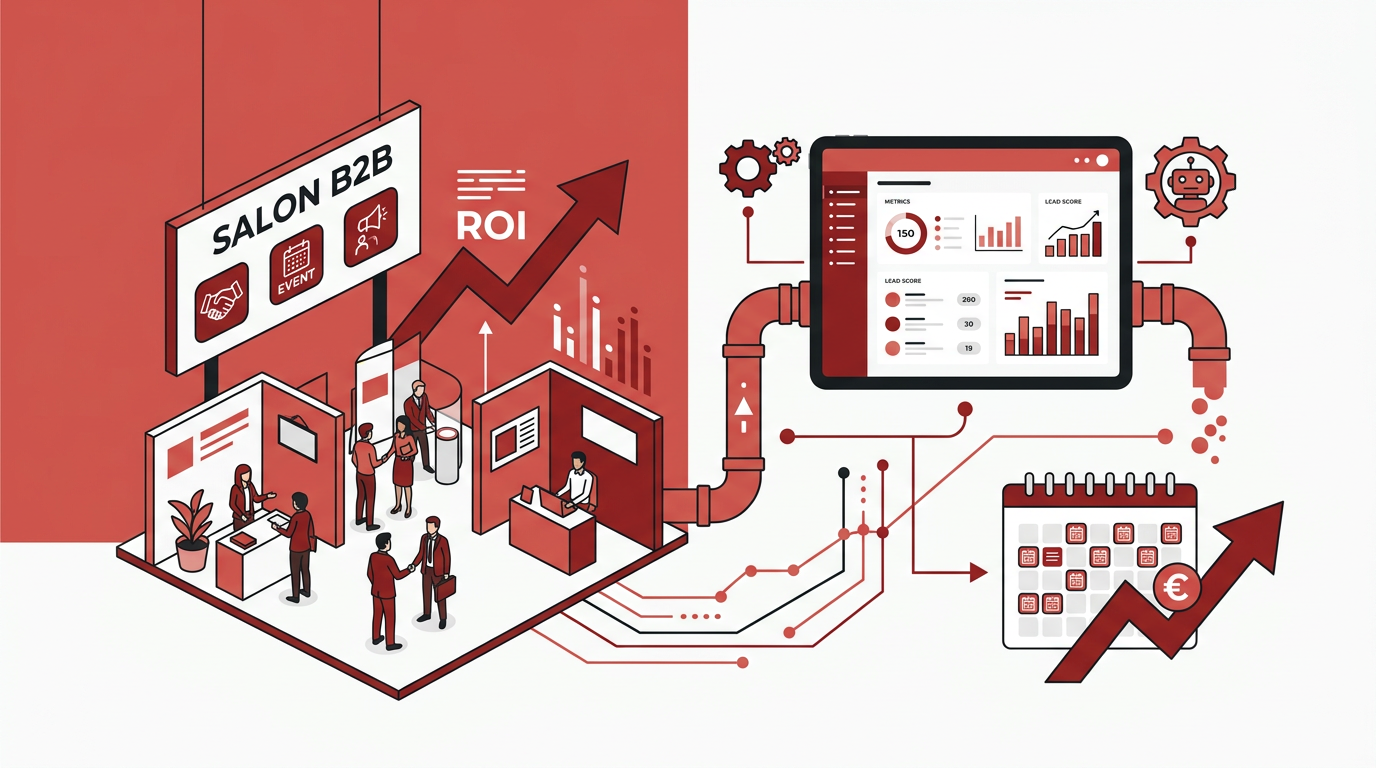 Événementiel B2B & Prospection 2026 : Rentabilité Salons