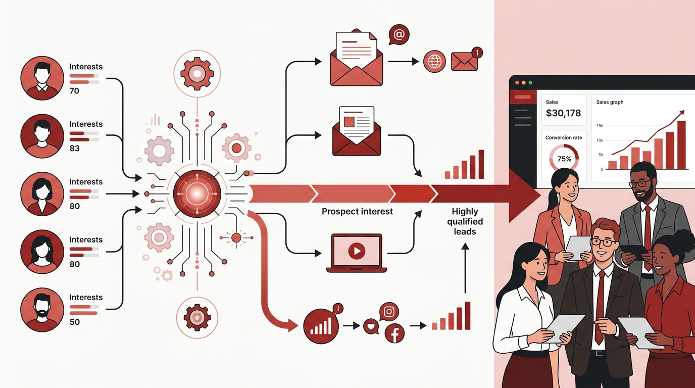 Lead Nurturing Automatisé 2026 : Réchauffez vos Prospects sans Effort