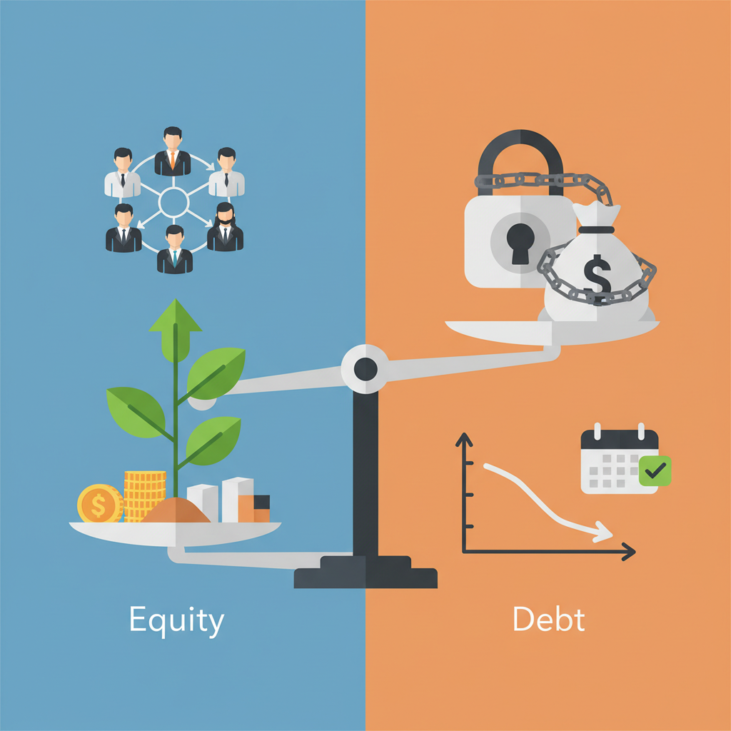 Financiación con fondos propios frente a deuda: cómo elegir la mejor financiación para su empresa